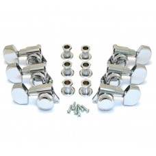 INDM6 Schaller Chrome Locking 3+3 Tuners #M6 2900