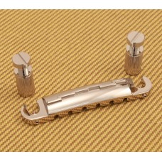 TP-0402-001 Nickel Compensated Wraparound Stop Tailpiece w/Studs Unwound G String