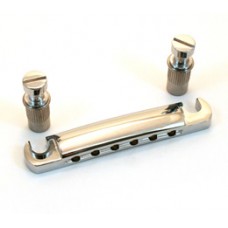 TP-3445-010 Economy/Metric Chrome Stop Tailpiece & Studs for Import Guitar