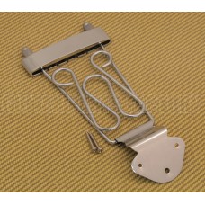 TP-DTL-C Chrome Deluxe Long Trapeze Tailpiece for Thin Hollowbody Guitars