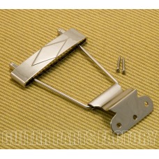 TP-ETS-N Short Nickel Trapeze Guitar Tailpiece Hollowbody/Archtop/Jazz Guitar