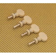 UKE-TS-IV Economy Ukulele Pin Tuner Set Ivory Color Buttons