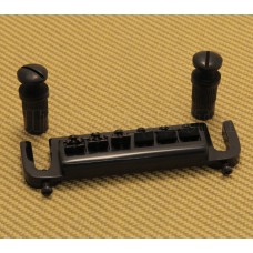 WBT-AS-B Black Adjustable Wraparound Combination Bridge Tailpiece