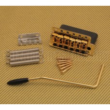 WVC-SB-GD Wilkinson Gold Steel Tremolo Kit for Vintage Strat