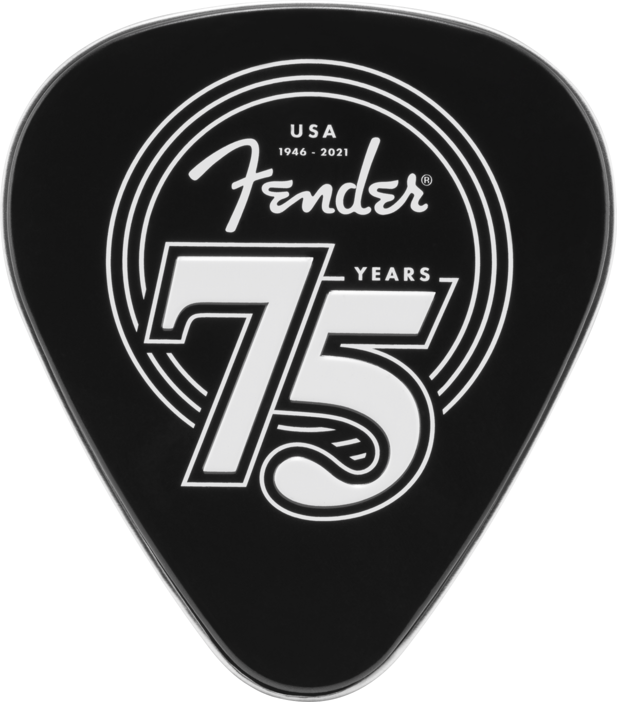 198-0351-075 Fender 75th Anniversary Pick Tin 1980351075