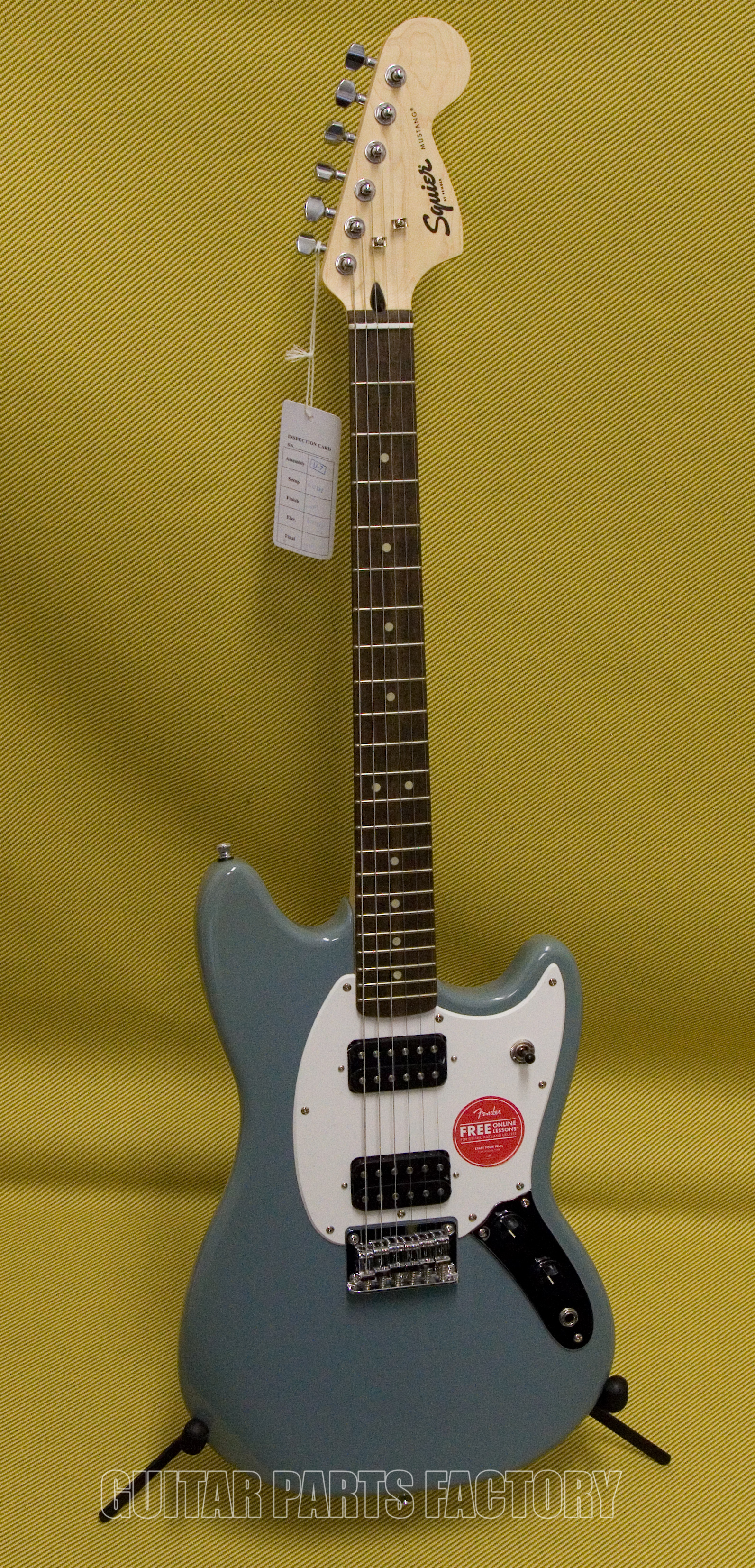 squier bullet mustang hh sonic grey