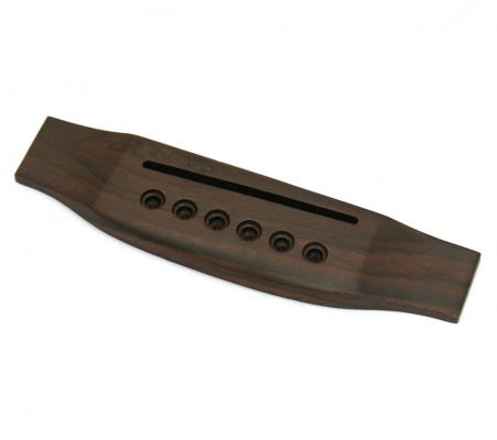 GB-0850-0RF Acoustic Guitar Bridge Finished Rosewood