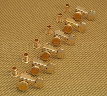 099-0818-200 Fender F Logo Locking Gold Guitar Tuners Stratocaster