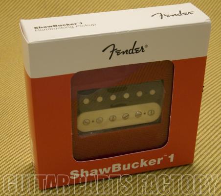 099-2249-001 Fender ShawBucker 1 Zebra Humbucker Pickup 0992249001