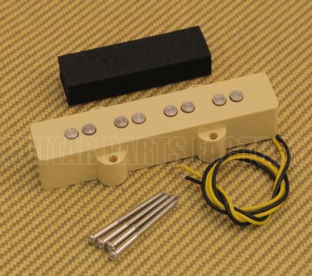 PU-JBB-C Cream Alnico Bridge Pickup for Jazz Bass