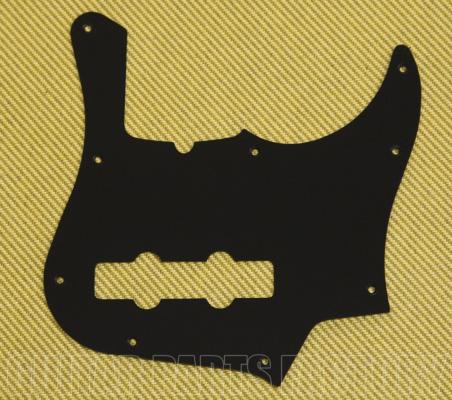 JBAD4-301T WD Black 1-Ply American Deluxe Jazz Bass 4-string Pickguard