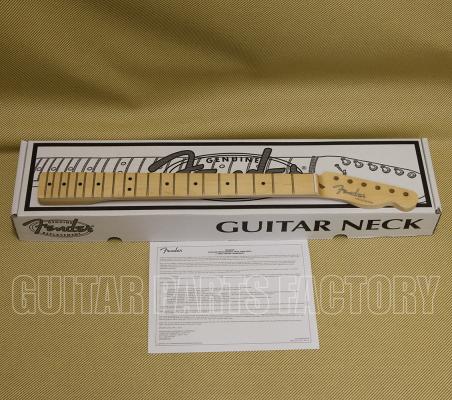 099-0802-921 Fender® 1951 Telecaster® Neck, Fat "U" Shape, Narrow Tall Frets, 9.5", Maple 0990802921