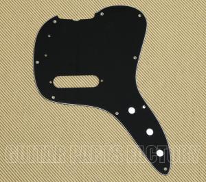 MMB78-6003 3-ply Black Pickguard for USA 1978 Musicmaster Bass