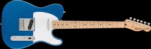  037-8202-502 FSR Affinity Series Telecaster Maple Fingerboard, White Pickguard Lake Placid Blue 0378202502