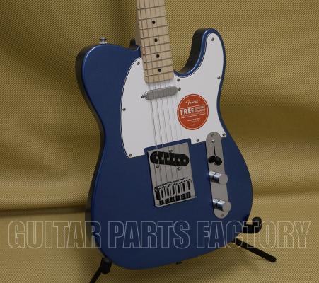 037-8202-502 FSR Affinity Series Telecaster Maple Fingerboard, White Pickguard Lake Placid Blue 0378202502