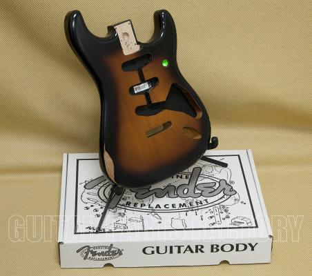 099-7602-503 Fender Road Worn 50s Strat Alder Guitar Body 2-Tone Sunburst 0997602503